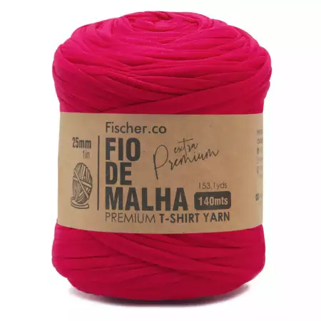 Fio De Malha Extra Premium Cor 62-Pink Cor Especial