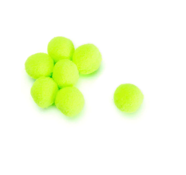 Pompom Solto 14mm-Cor-02 Neon-Com 100 unidades