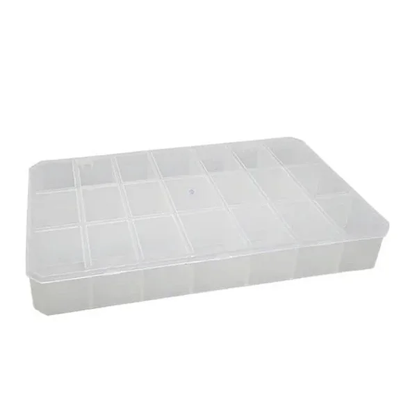 Caixa Organizadora C/21 Divisórias-Cor-Branco