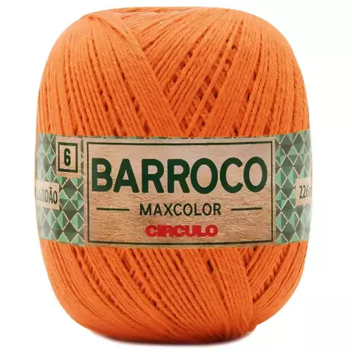 Barroco MaxColor nº6 200g Cor-4456-Laranja