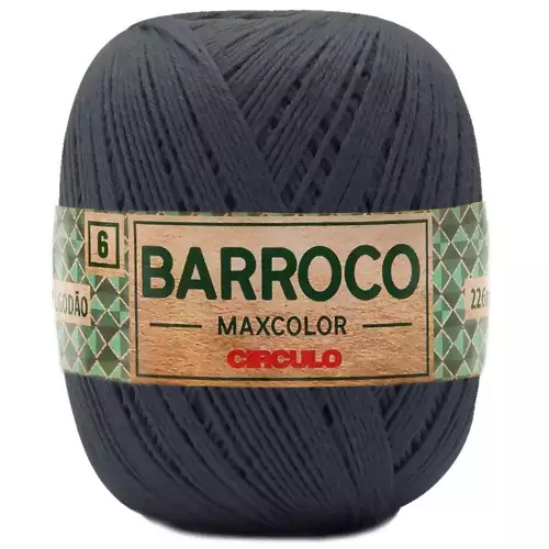 Barroco MaxColor nº6 200g Cor-8323-Cinza Onix