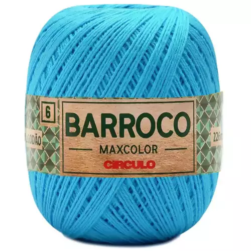 Barroco MaxColor nº6 200g Cor-2194-Turquesa