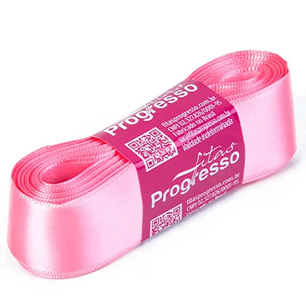 Fita de Cetim 30mm- Cor 009-Rosa Pétala c/ 10metros