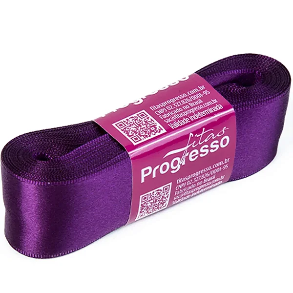 Fita de Cetim 30mm-Cor 675-Violeta c/ 10metros