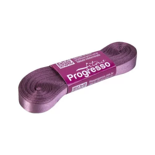 Fita de Cetim 10mm-Cor 344-Rose c/ 10metros