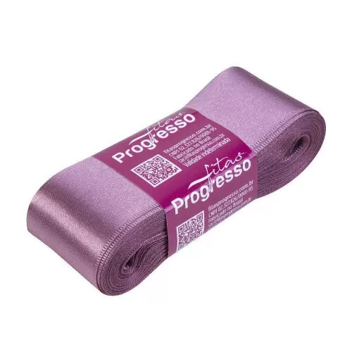Fita de Cetim 38mm-Cor 344-Rose c/ 10metros