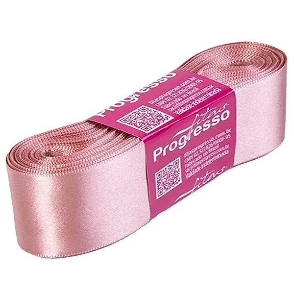 Fita de Cetim 30mm- Cor 1143-Rosa Velho- c/ 10metros