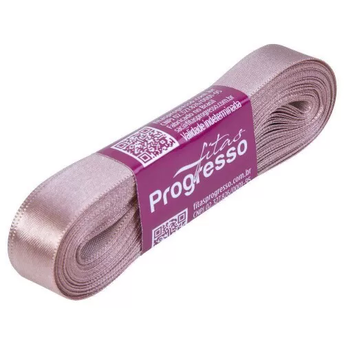 Fita de Cetim 22 mm-Cor 1143-Rosa Velho c/ 10metros
