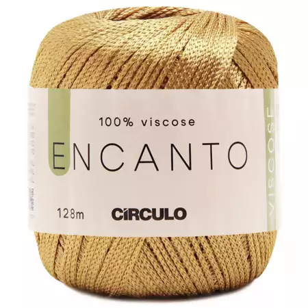 Linha Encanto Cor-7577-Ouro 128mts