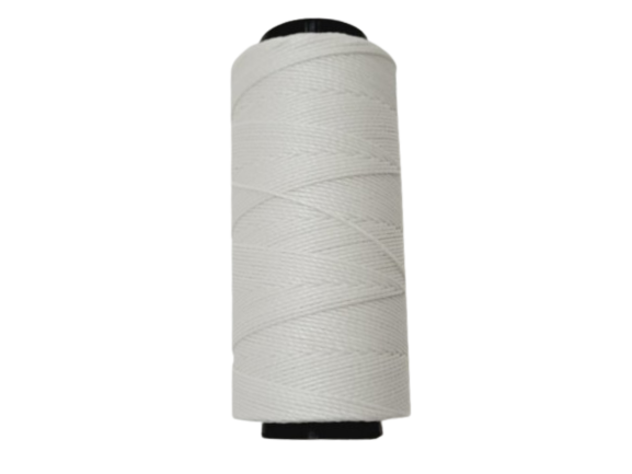 Fio Encerado n°0002 Branco Alvejado 100g - 1,0mm