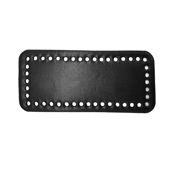 Base de Bolsa Retamgular Cor-Preto 25x12cm