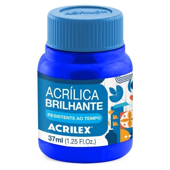 Acrílica Brilhante Cor-501-Azul Turquesa 37ml