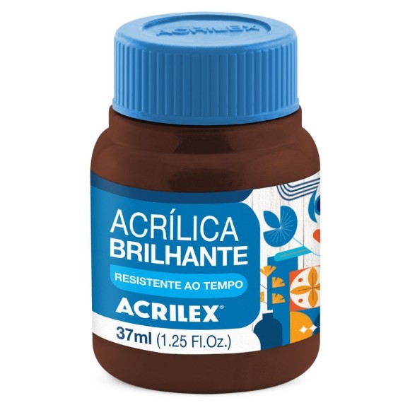Acrílica Brilhante Cor-531-Marrom 37ml