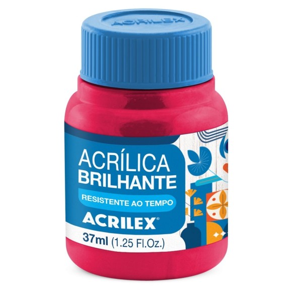 Acrílica Brilhante Cor-542-Rosa Escuro 37ml