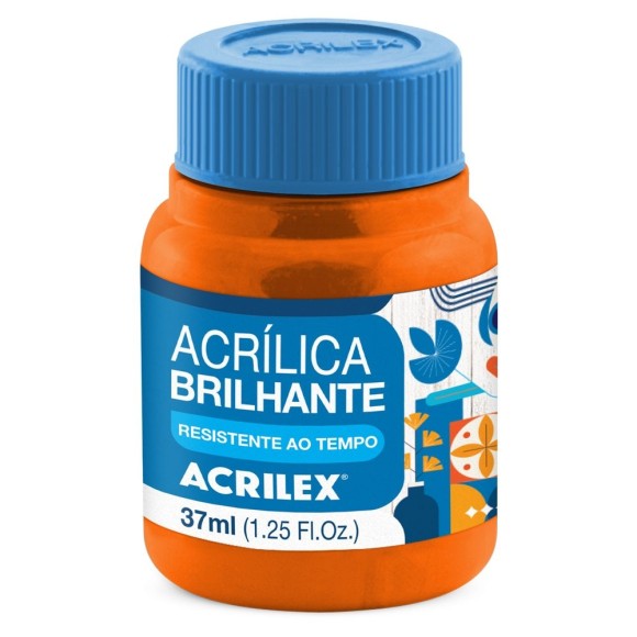 Acrílica Brilhante Cor-517-Laranja 37ml