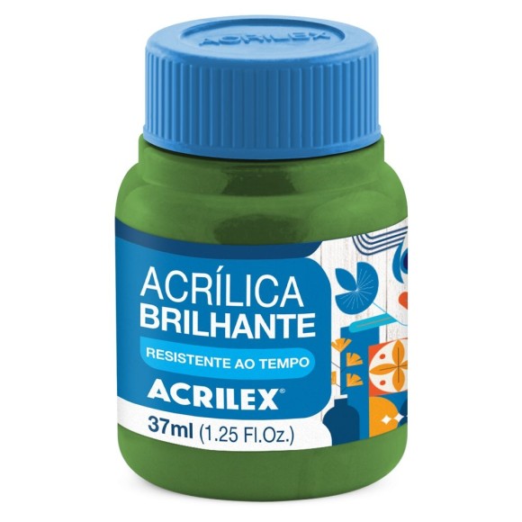 Acrílica Brilhante Cor-513-Verde Musgo 37ml