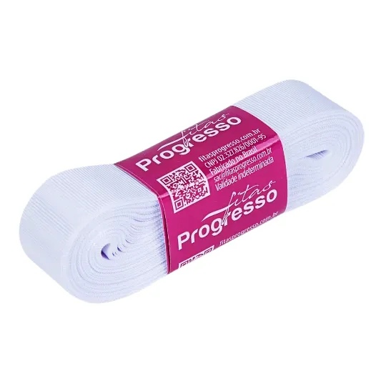 Fita De Gorgurão 22mm Cor-201-Branco