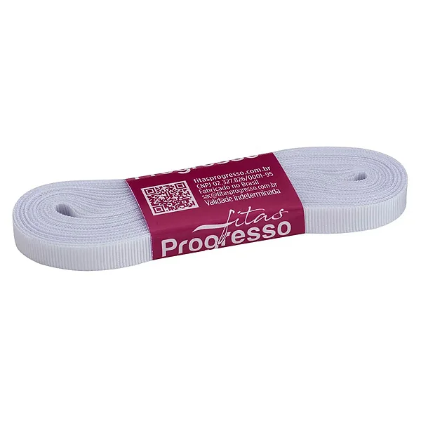 Fita De Gorgurão 07mm Cor-201-Branco