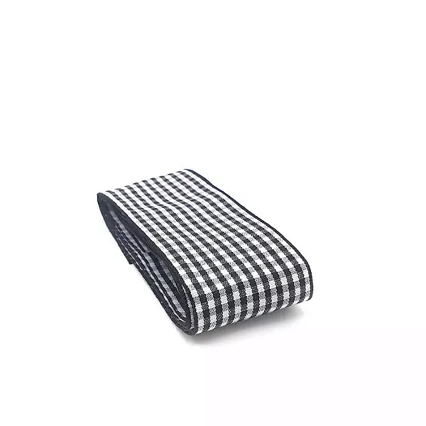 Fita Xadrez 3.8cm C/ 10m Ref:RO.151756 Cor-044-Preto