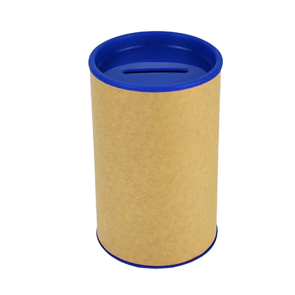 Cofre de Papel 10x6 Cm Cor-Azul Bic