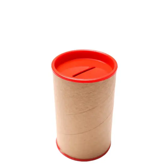 Cofre de Papel 10x6 Cm Cor-Laranja