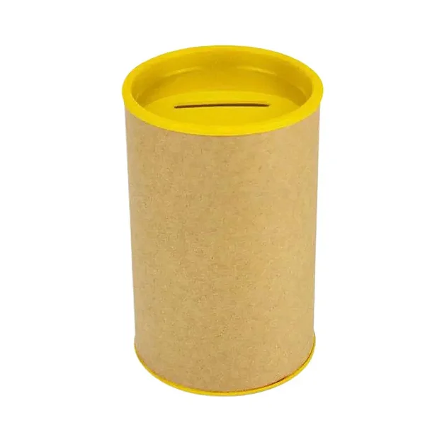 Cofre de Papel 10x6 Cm Cor-Amarelo