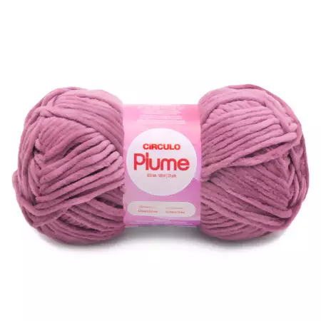 Fio Plume Circulo 100g Cor-6040-Lirio