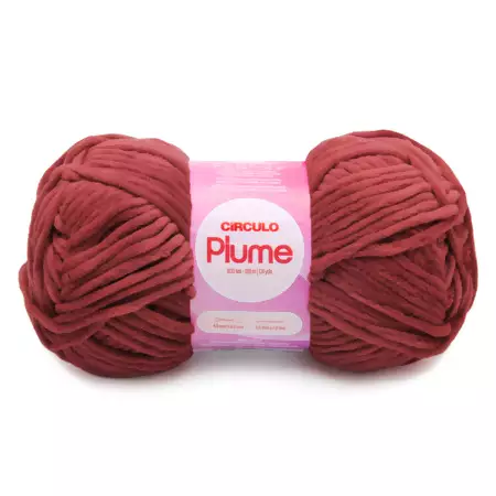 Fio Plume Circulo 100g Cor-3480-Devoção