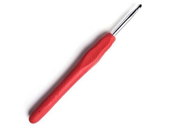 Agulha de Crochê Com Cabo Emborrachado 4,5mm - NYBC