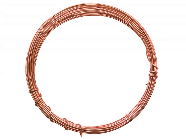 Arame Liso com 5 metros Cor Cobre
