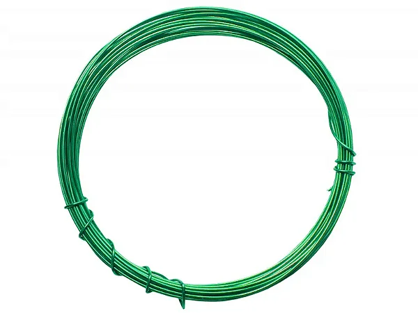 Arame Liso com 5 metros Cor Verde