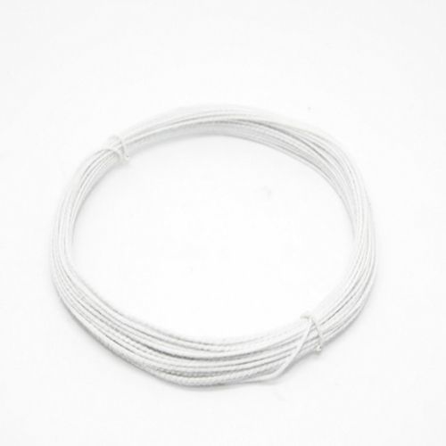 Arame Encapado N18 - Com 10 Metros -Cor Branco
