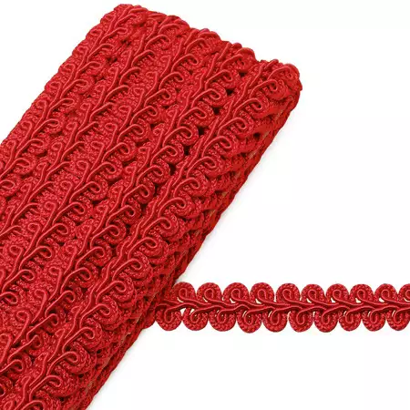 Passamanaria São José 7090 15mm com 10mts Cor-03-Vermelho