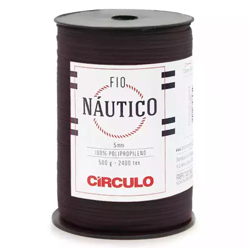 Fio Náutico  5mm Circulo 500g Cor-7393- Raiz