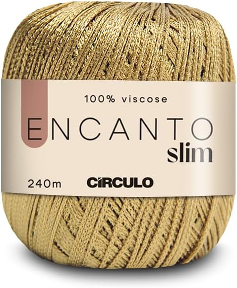 Linha Encanto Slim Cor-7577-Ouro 240mts