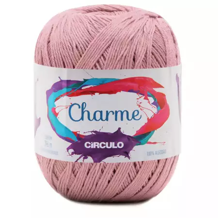Linha Charme Circulo 396mts Cor-3201-Camafeu