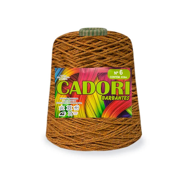 Barbante Cadori N.06 600g Cor-711-Caramelo
