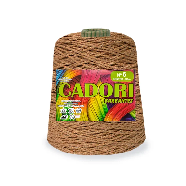 Barbante Cadori N.06 600g Cor-709-Caramelo Claro