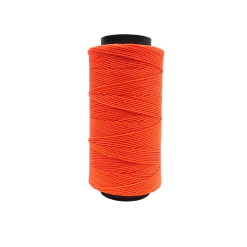 Fio Encerado n°0648- Laranja Neon 100g - 1,0mm