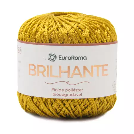 Fio Brilhante EuroRoma 136MTS Cor - 450- Ouro