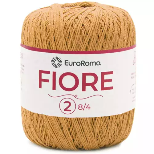 Linha Fiore EuroRoma 8/4 Cores 150g Cor - 470 - Mostarda