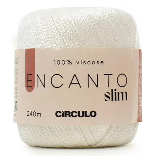 Linha Encanto Slim Cor-8176-Off White 240mts