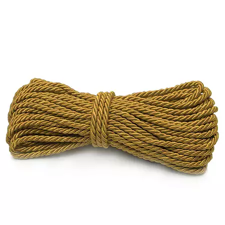 Cordão São Francisco Ref.001/10 5mm com 10mts Cor-103 Ouro Velho