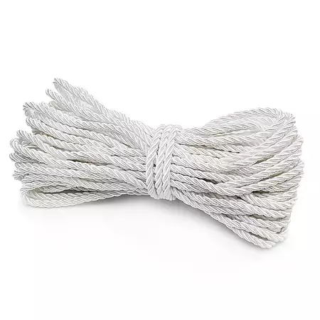 Cordão São Francisco Ref.001/10 5mm com 10mts Cor-1 Branco