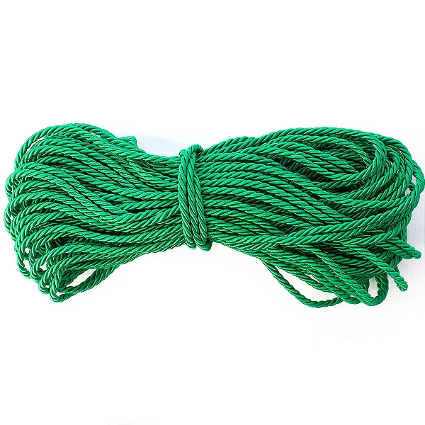 Cordão São Francisco Ref.003/20 com 10mts Cor-17 Verde Esmeralda
