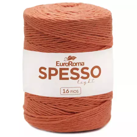Barbante EuroRoma Spesso 1kg 16 fios cor 710-Telha