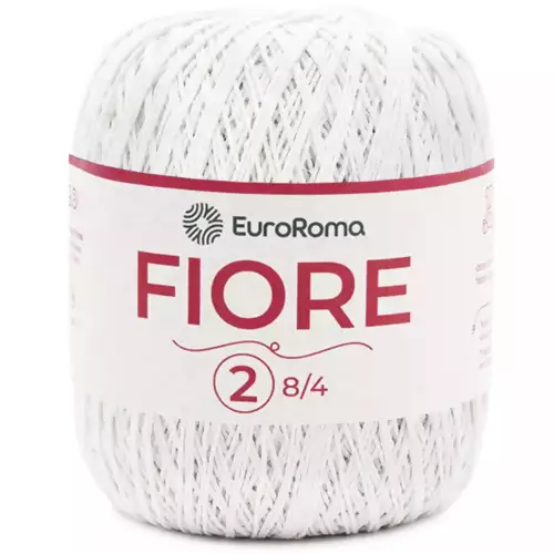 Linha Fiore EuroRoma 8/4 Cores 150g Cor - 200 Branco