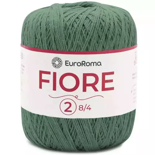 Linha Fiore EuroRoma 8/4 Cores 150g Cor -802-Esmeralda