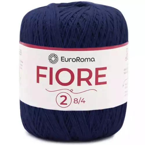 Linha Fiore EuroRoma 8/4 Cores 150g Cor -904-Azul Marinho