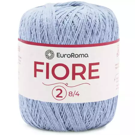 Linha Fiore EuroRoma 8/4 Cores 150g Cor -900-Azul Bebe